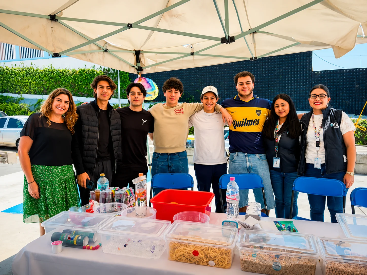 Jóvenes en actividad
